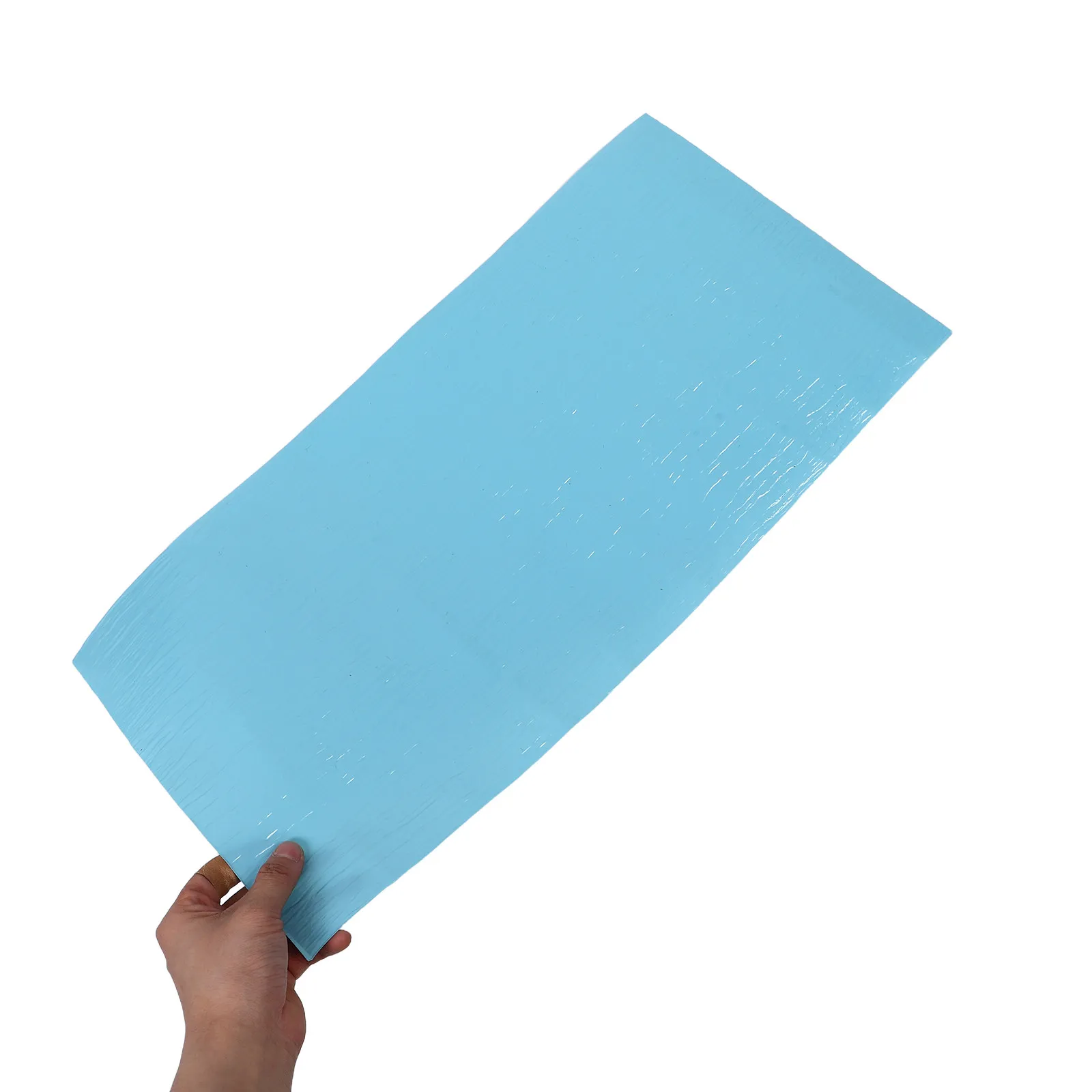 

2pcs Realistic Water Ripple Sheets Lifelike Flowing Texture For Miniature Ocean River Scene Diorama Diy Wave Effect Sheet