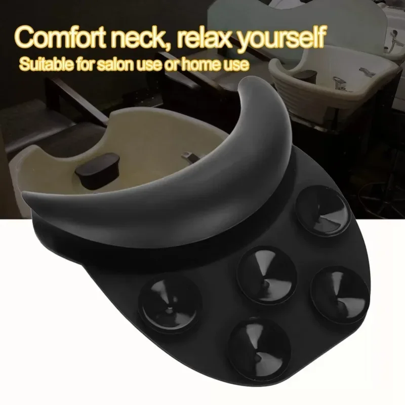 

Salon Hair Wash Sink Silicone Neck Rest Cushion Shampoo Bowl Soft Elastic Neck Support Pillow Basin Hairdressing Tool