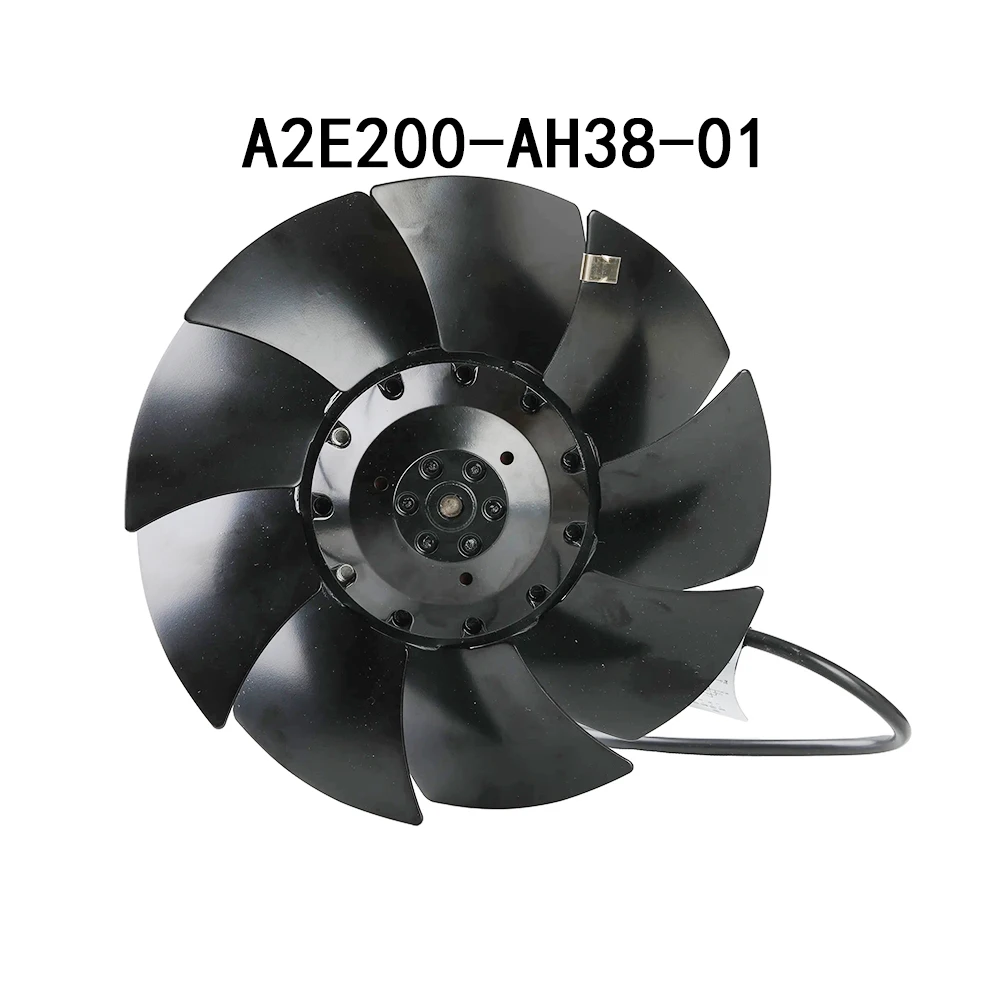 

Высокий объем воздуха, бесшумный охлаждающий вентилятор, промышленный, 230 В переменного тока, 2900 об/мин, A2E200-AH38-01, ускоренная доставка