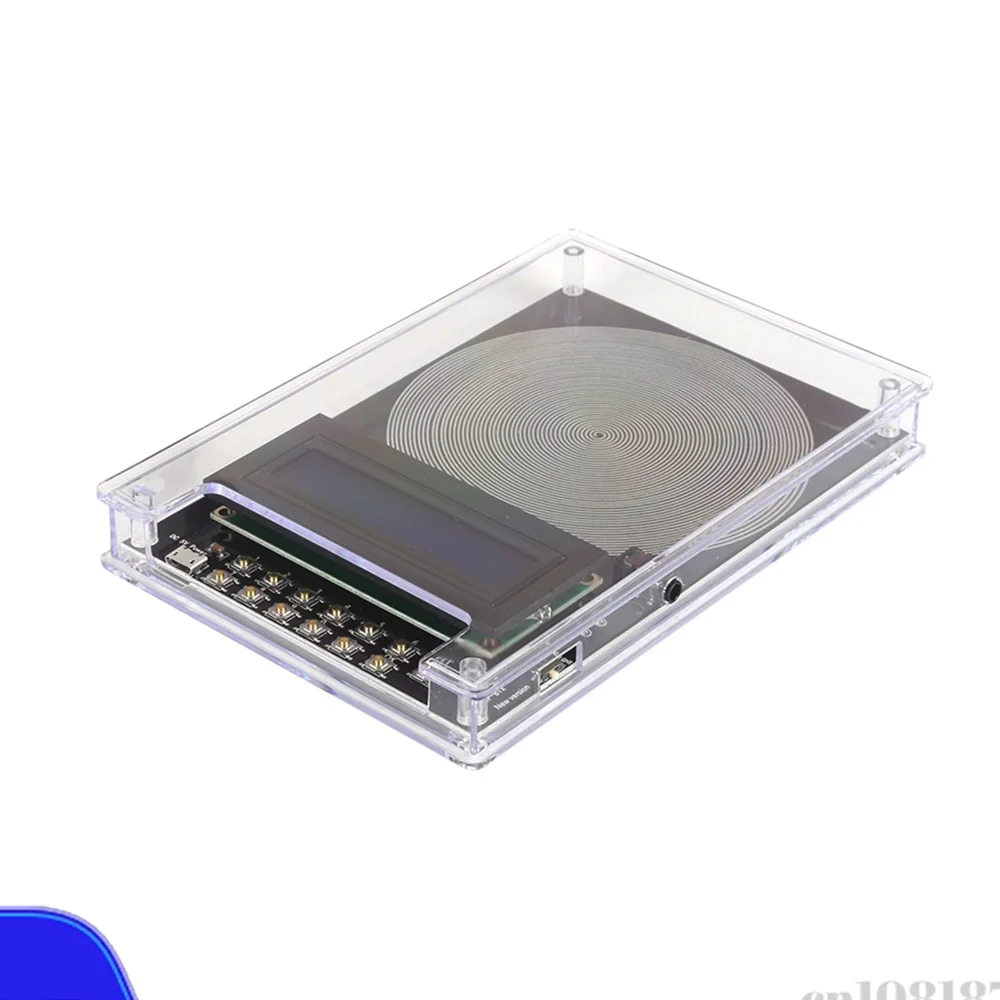 7.83Hz Schumann Resonance Frequency Generator 0.1-99999Hz Sine Square Wave Signal Generator USB 5V with Antenna Board