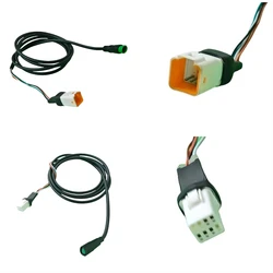 Bafang Mid Motor EB BUS 1T1 Cable Display UART/CAN Protocol M400 M300 M200 G360 G332 G330 Instrument Cable M620 G510 1T1 Line