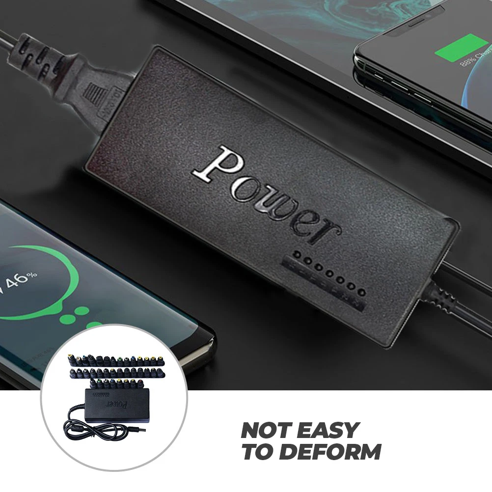 

96W Power Adapter Notebook 12 24V AC Portable 36 Connectors Universal Laptop Power Supply Oxygen Free Copper Safe