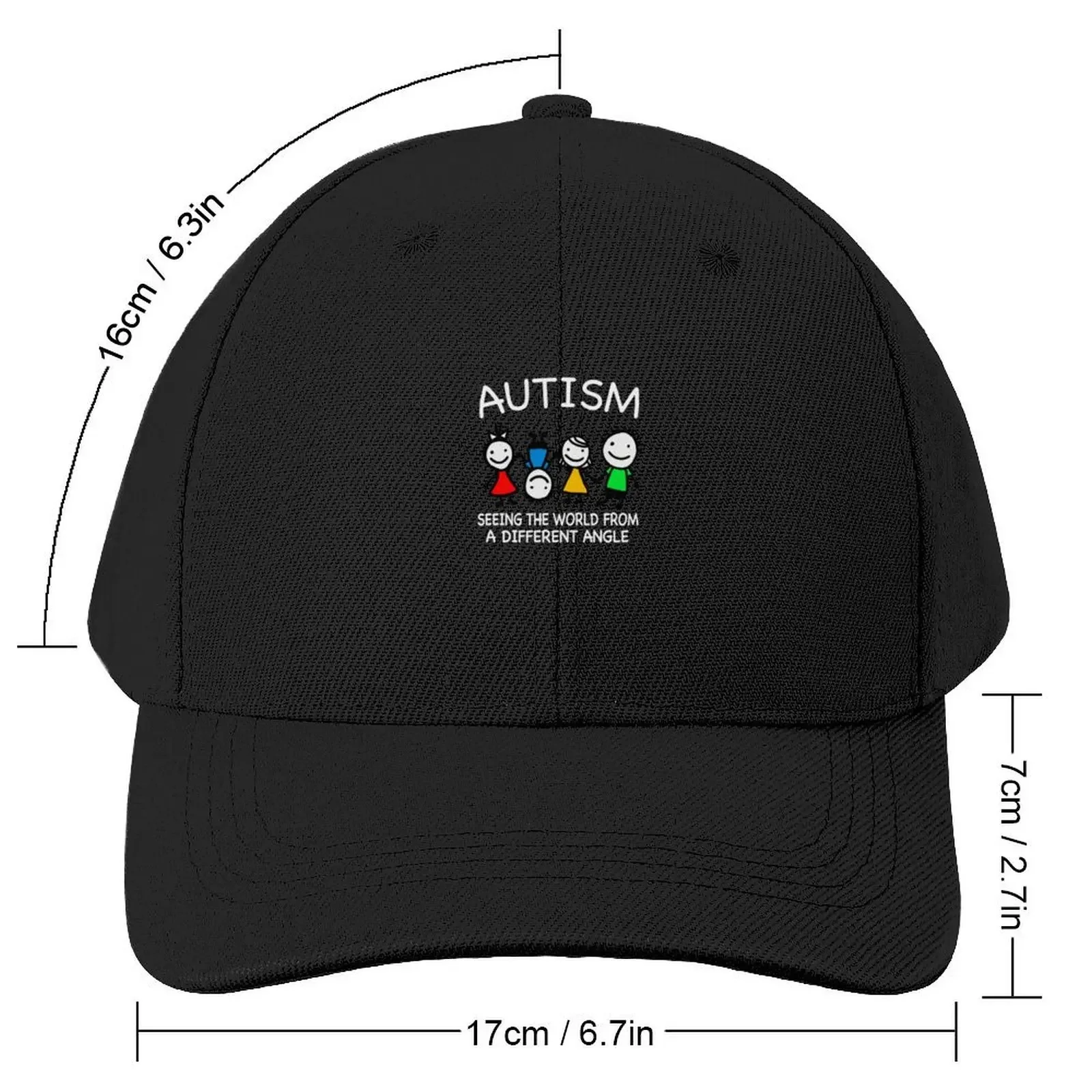 Autism seeing the world from a different angel, Autism , Autism Mom, Strong Mom Essent Baseball Cap