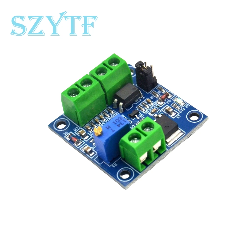 1Pcs PWM To Voltage Converter Module 0%-100% To 0-10V For PLC MCU Digital To Analog Signal PWM Adjustabl Converter Power Module