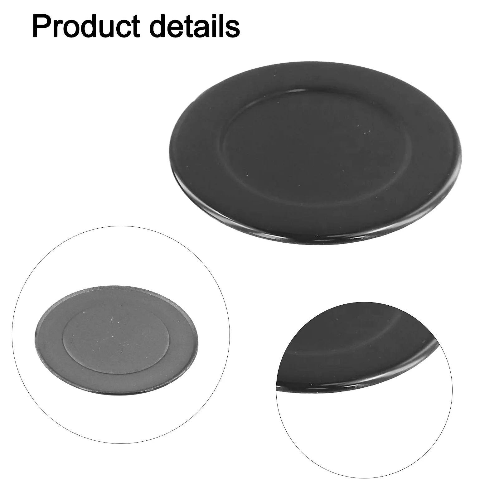 Tappo per bruciatore a gas per piano cottura da 4 pezzi 55/75/100mm adatto per SABAF progettato per fornelli a gas Accessorio da cucina versatile