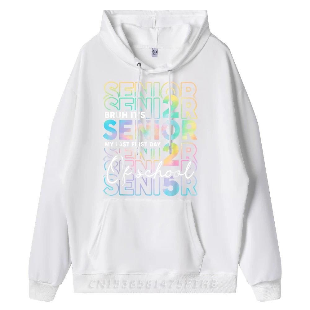 Mens Cute Printed Hoodies Round Neck Thanksgiving Day Hoodies Normal Long Sleeve Bruh It My Last First Hoodies