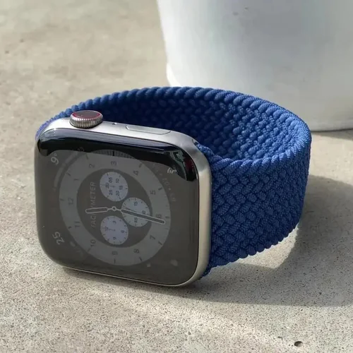 애플 워치 스트랩용 브레이드 밴드, 아이워치 시리즈 10 SE 9 8 7 6 울트라 2 밴드 팔찌, 40mm, 44mm, 46mm, 42mm, 49mm, 45mm, 41mm, 38mm 