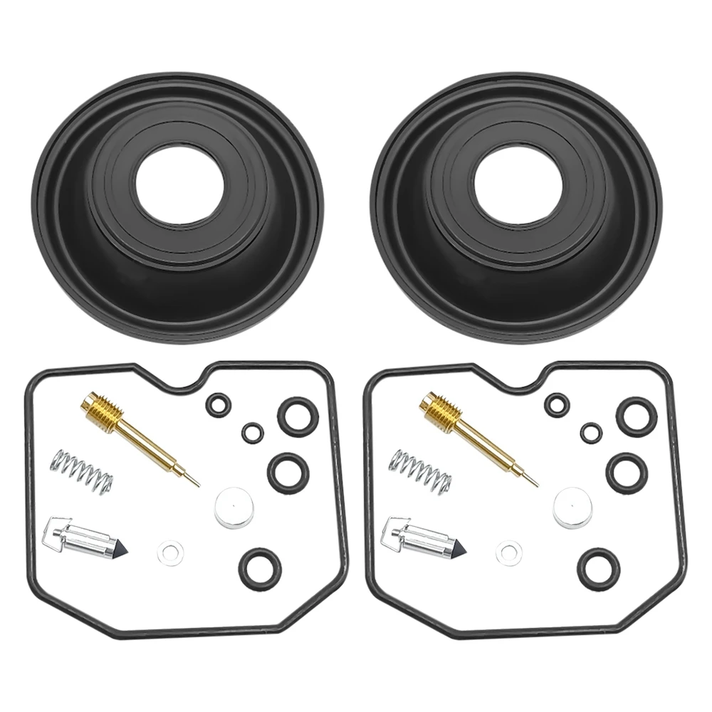 Motorcycle Carburetor Repair Kit Motorcycle Carburetor Piston Float Gasket Kit for Kawasaki GPZ400R ZX400 GPZ400