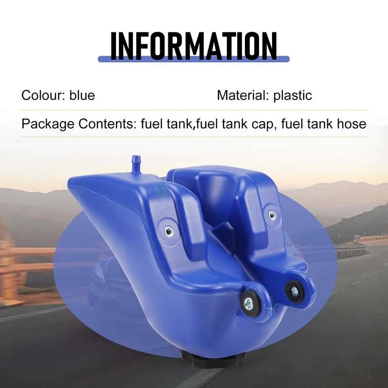 Motorcycle Fuel Gas Tank Assembly For Yamaha PW50 PW 50 PY50 Peewee 50Cc