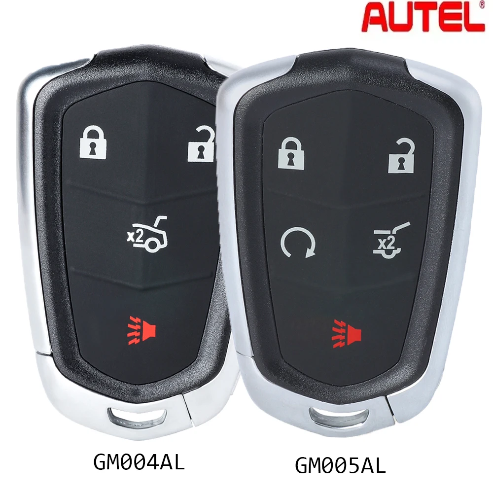 

AUTEL MAXIIM IKEY Premium Style Universal Smart Key GM004AL GM005AL Used with MaxiIM KM100 KM100E IM508 IM608 PRO