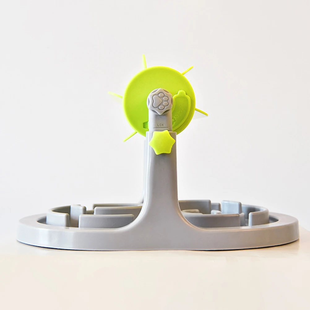 

Plastic Drum- Dispenser Slow Eating Feeder Green Dog Feeding Treats Dispensing Anti-Indigestion Pet Training Tool Food