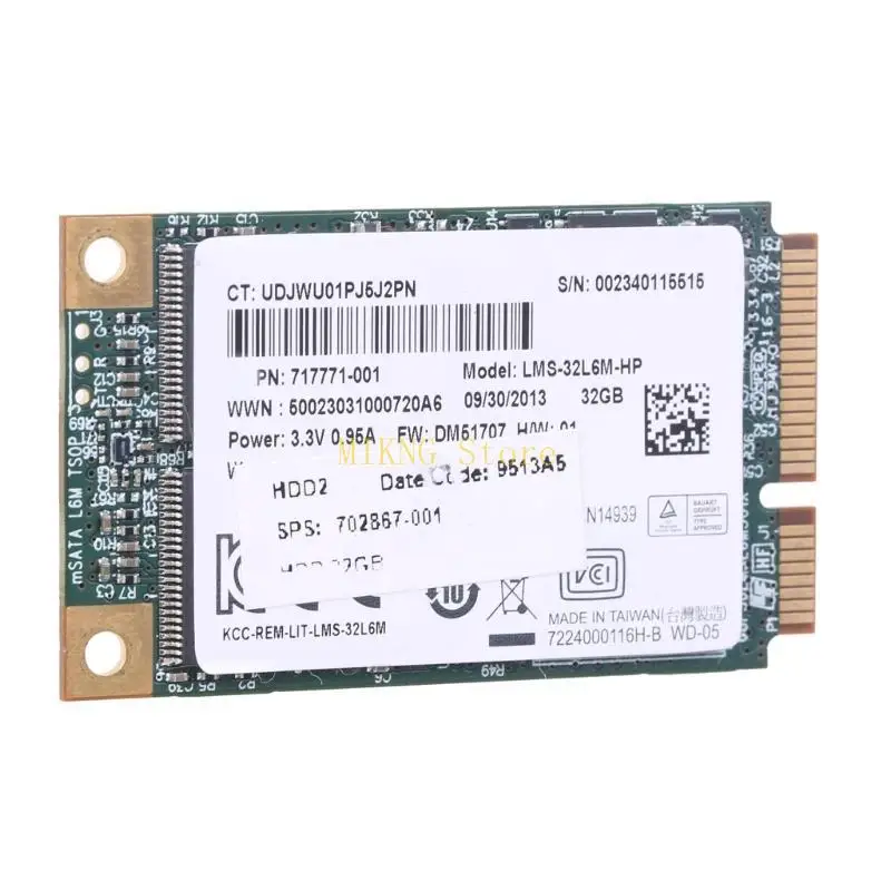 Msata 32GB Internal Solid Hard Drive Mini SSD Disk Transfer Data Cepat dan Stabilitas terbaik dijual