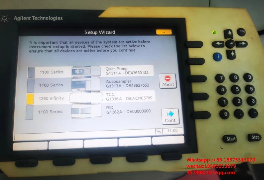 For Agilent G4208A 1200 Liquid Chromatograph Handheld Controller 1 Piece