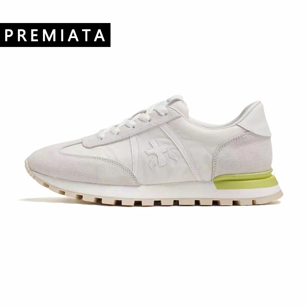 

PREMIATA Retro Niche Trend All-match Casual Breathable Sports Shoes Street Trend Simple Fresh Lightweight Comfort Jogging Shoes