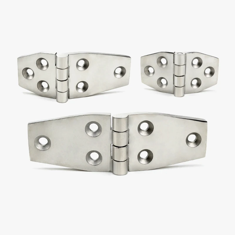 Outdoor Stainless Steel Furniture Hinges Door Subsidiary Materials House Tool Folding Flap 304 Stainless Steel Thickened Fitting