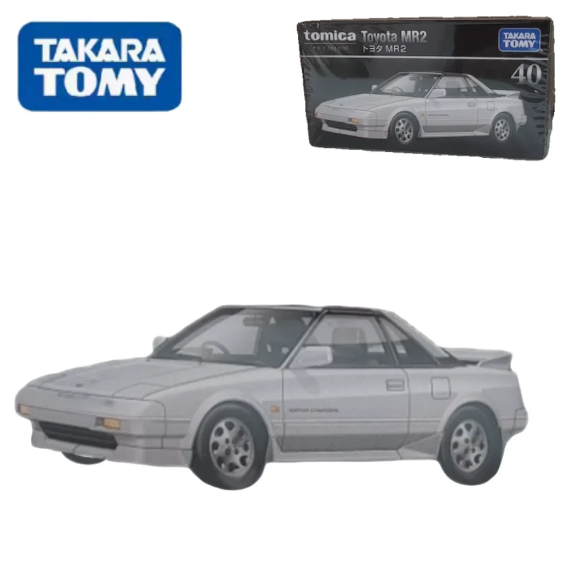 

TAKARA TOMY имитация литого под давлением сплава модель автомобиля Флагманский черный ящик TP40 Toyota MR2 спортивный автомобиль, праздничный подарок для детей.