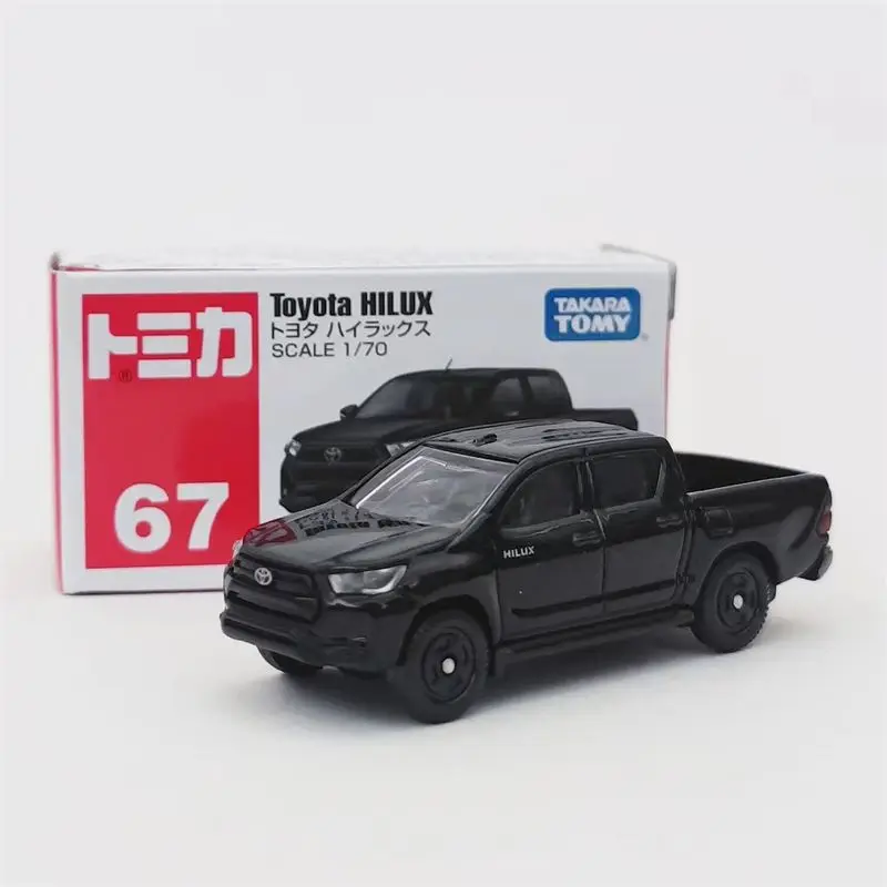 

TAKARA TOMY Tomica No 67 Toyota Hilux Diecast Pickup Truck Simulation Alloy Car Model Collection Decor Boy Toy Gift