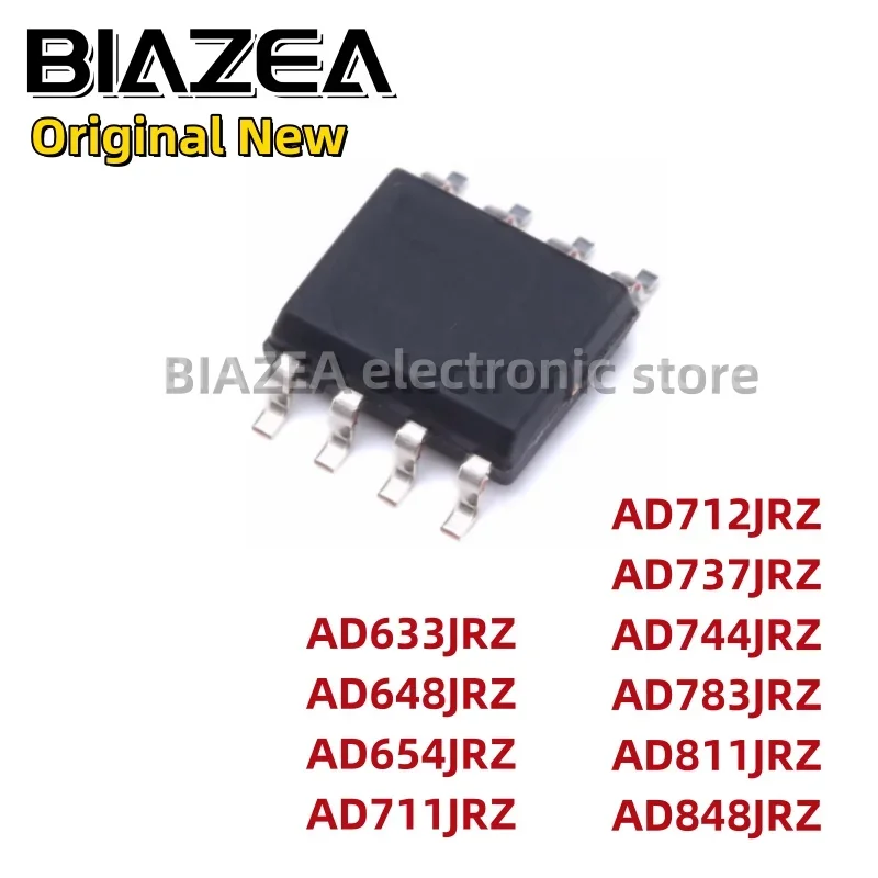 1piece AD633JRZ AD648JRZ AD654JRZ AD711JRZ AD712JRZ AD737JRZ AD744JRZ AD783JRZ AD811JRZ AD848JRZ SOP8 Chipset