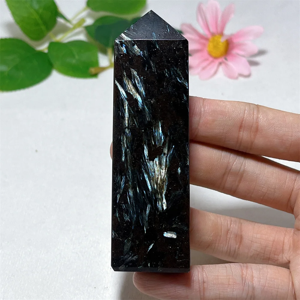 

Fire workes Tower Point Wand Specimen Stone Quartz Crystal Natural Gemstone Feng Shui Stone Quartz Energy Mineral Home Decorati