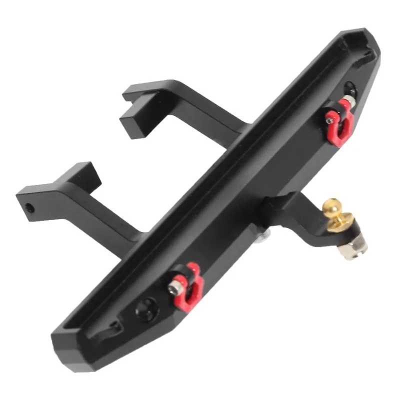 Sistema RC con verricello simulato automatico per paraurti anteriore e posteriore in metallo per 1/18 RC Crawler Car TRX4M Traxxas Axial