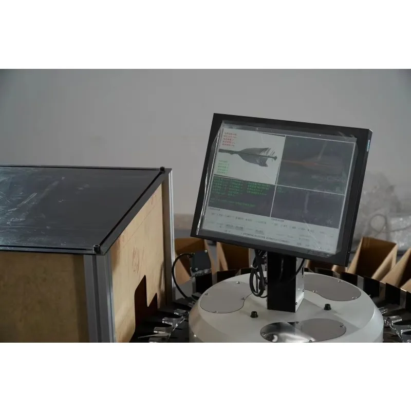 WUXING Производство машины для сортировки перьев для бадминтона и волана