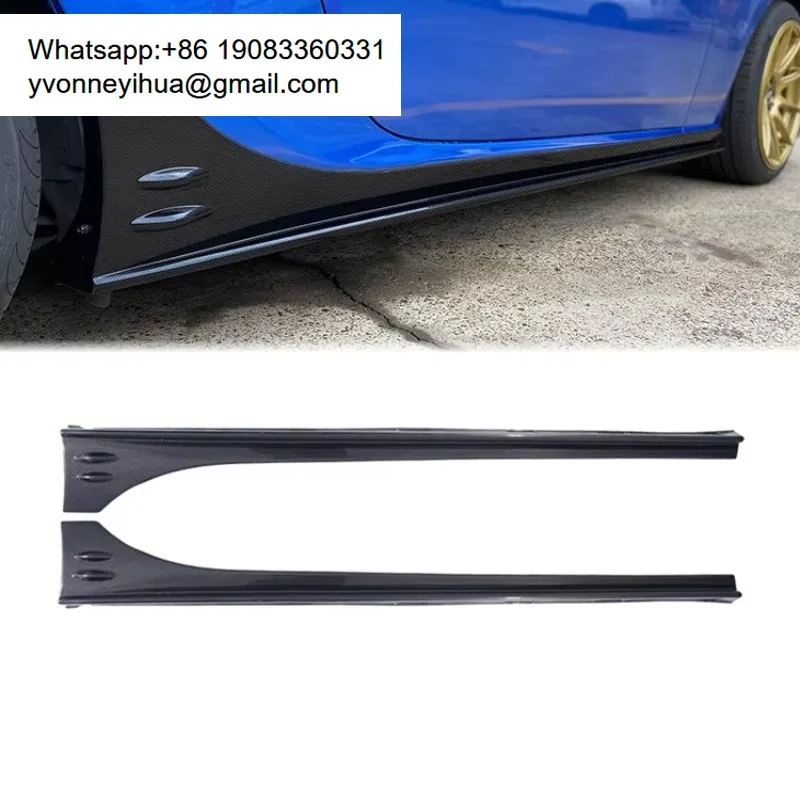 

Для Toyota GT86 FT86 Subaru BRZ: Комплект расширений боковых порогов из карбона (обвес) 2012-2015