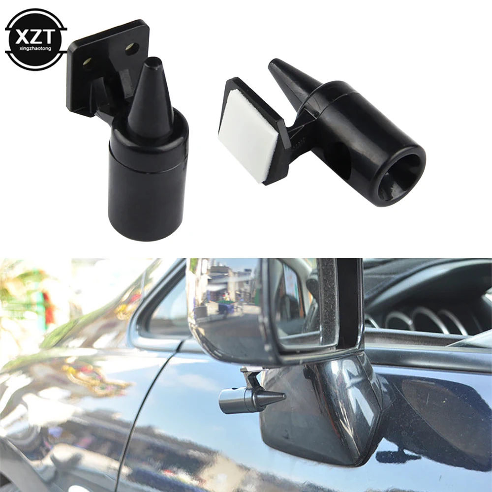 2PCS Ultrasonic Whistles Safety Sound Alarm Black Car Deer Animal Alert Warning for driving wild tourist whistle Vehicles