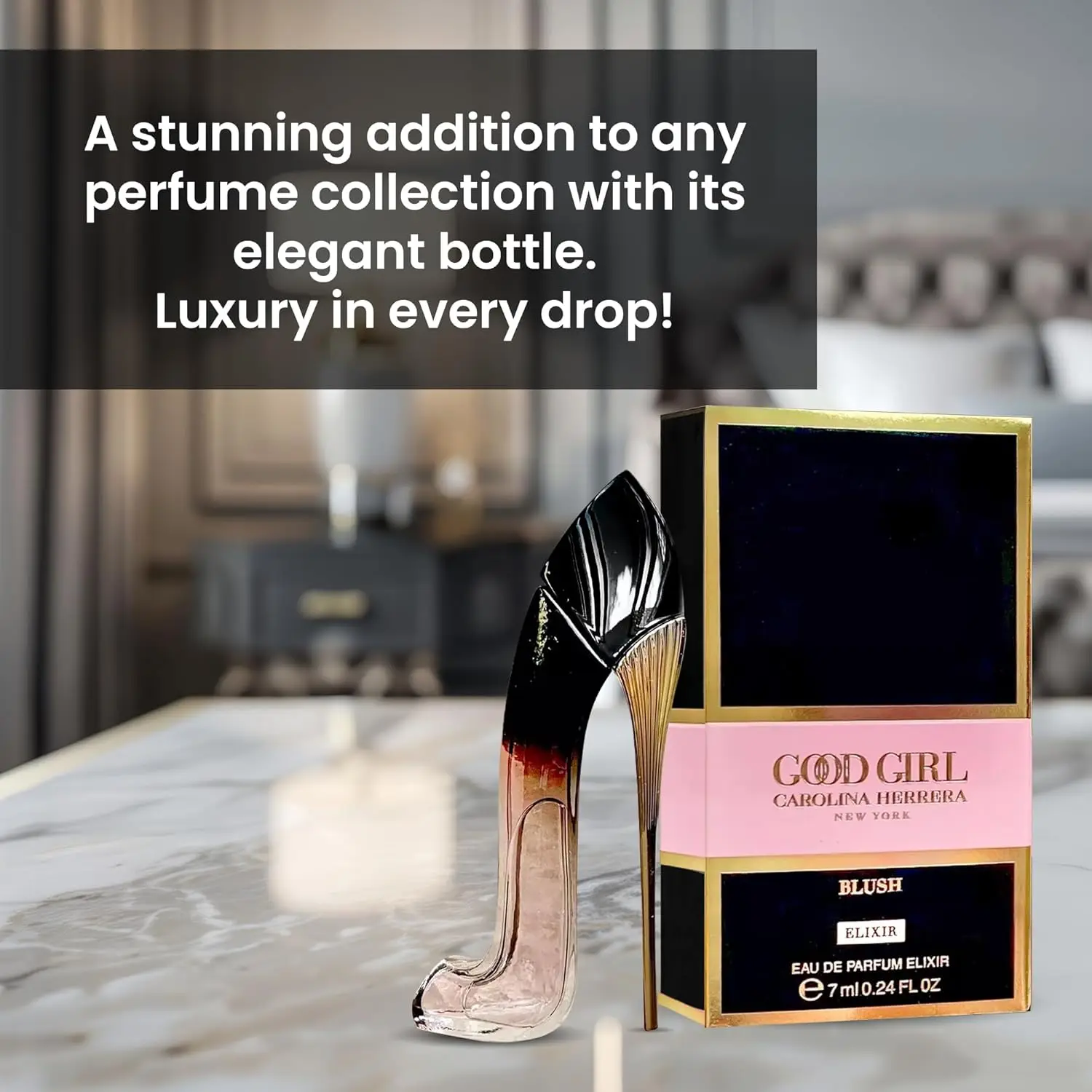 Carolina Herrera Good Girl EDP 2.7oz - عطر نسائي فاخر يدوم طويلاً، هدية للعطلات وعيد الحب، 6 ألوان مميزة