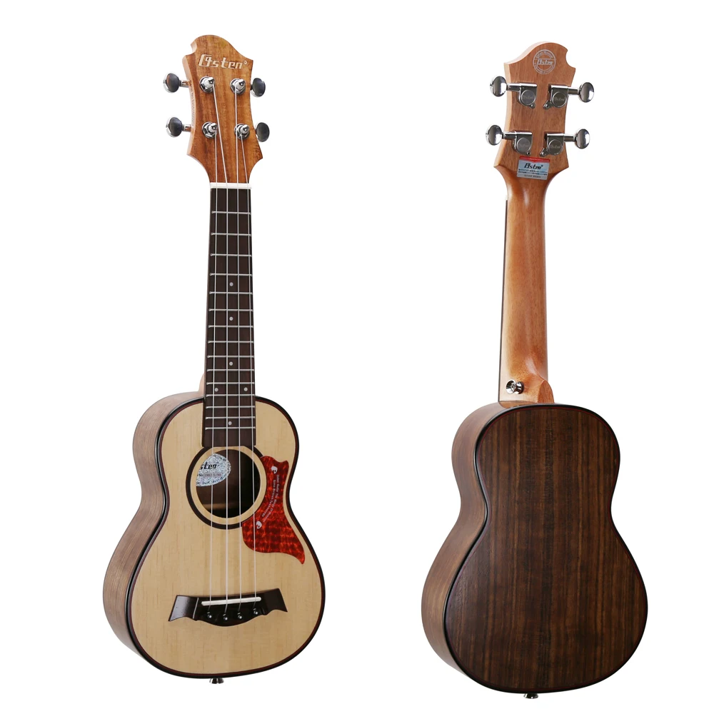 

OEM 23 Inch Ukulele Spruce Top Walnut Back Matte Finish High Quality Cheap Ukulele 21" 26" Available