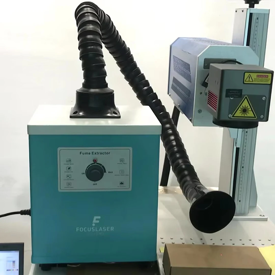 Purificatore di fumo da 150 W per macchina per incisione con marcatura laser, filtro per particelle, polvere di saldatura, estrattore di fumi per