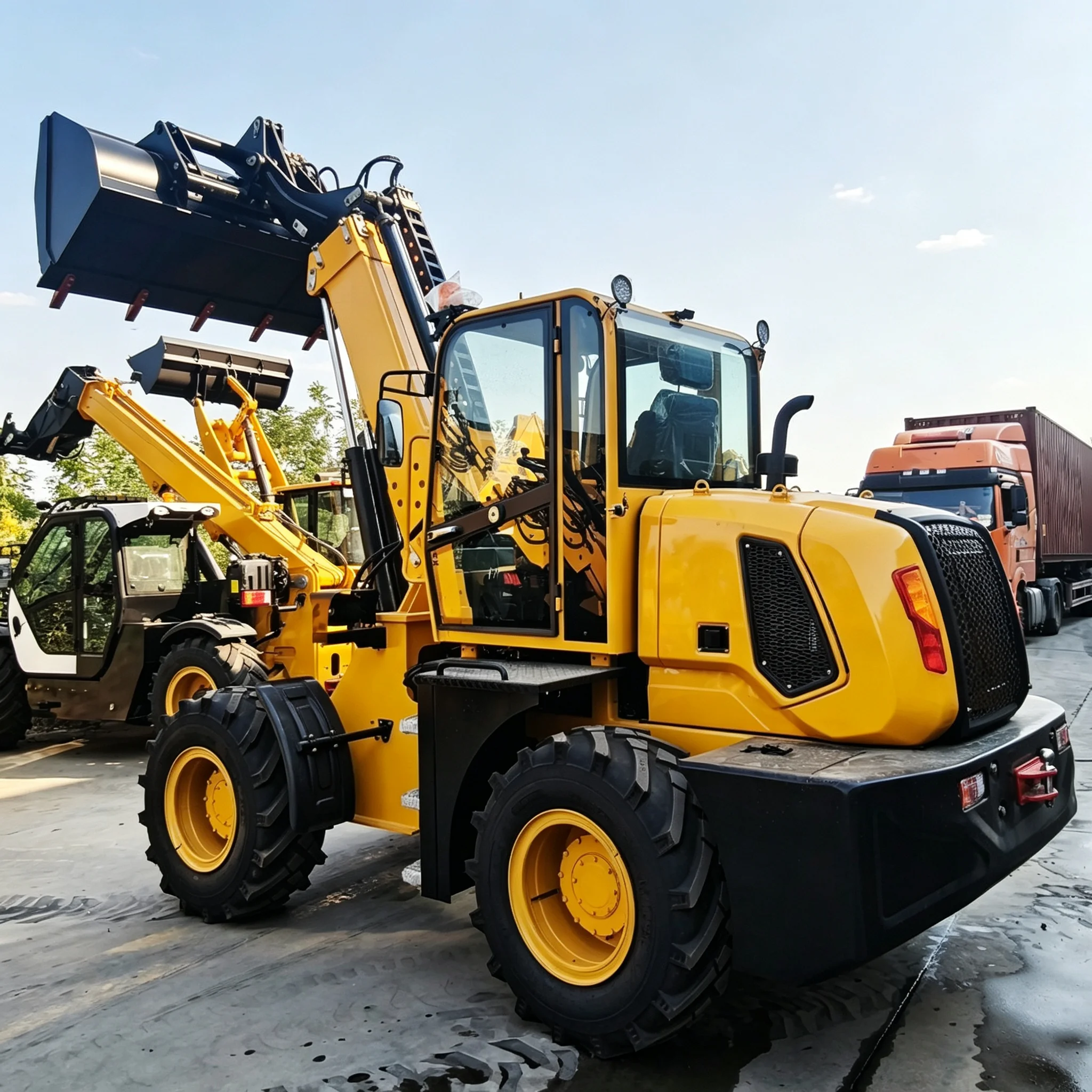 Wheel Loader Machine Payloader - Heavy Equipment Landscaping 评论和价格