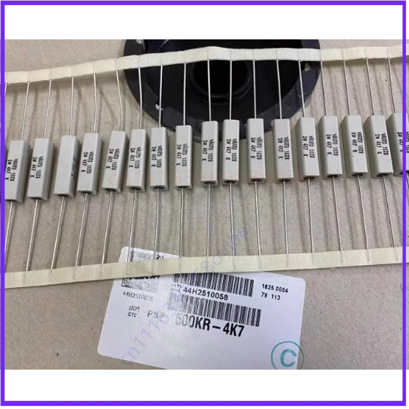 100PCS For YAGEO PSP500KR-4K7 5W 4.7KΩ ±10% Wirewound Cement Resistor Axial Lead Through Hole Power Resistor
