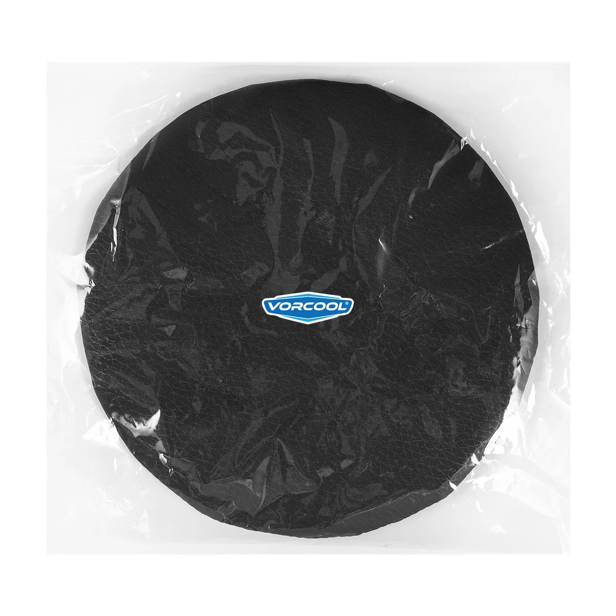 

1pc Round Stool Cover Cotton Polyester Seat Cushion Elastic Band Non Slip Black Home Bar Office Waterproof Pads Wear Resistance
