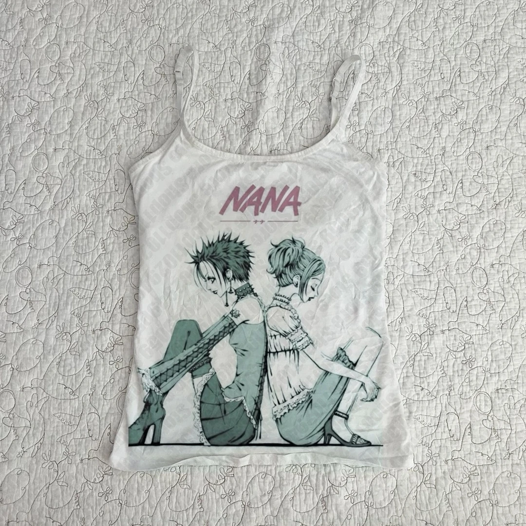 Camiseta sin mangas con estampado Grunge de los años 2000, camiseta sin mangas Sexy para mujer, chaleco de punto, ropa de calle, Top corto femenino Y2k Emo Girl