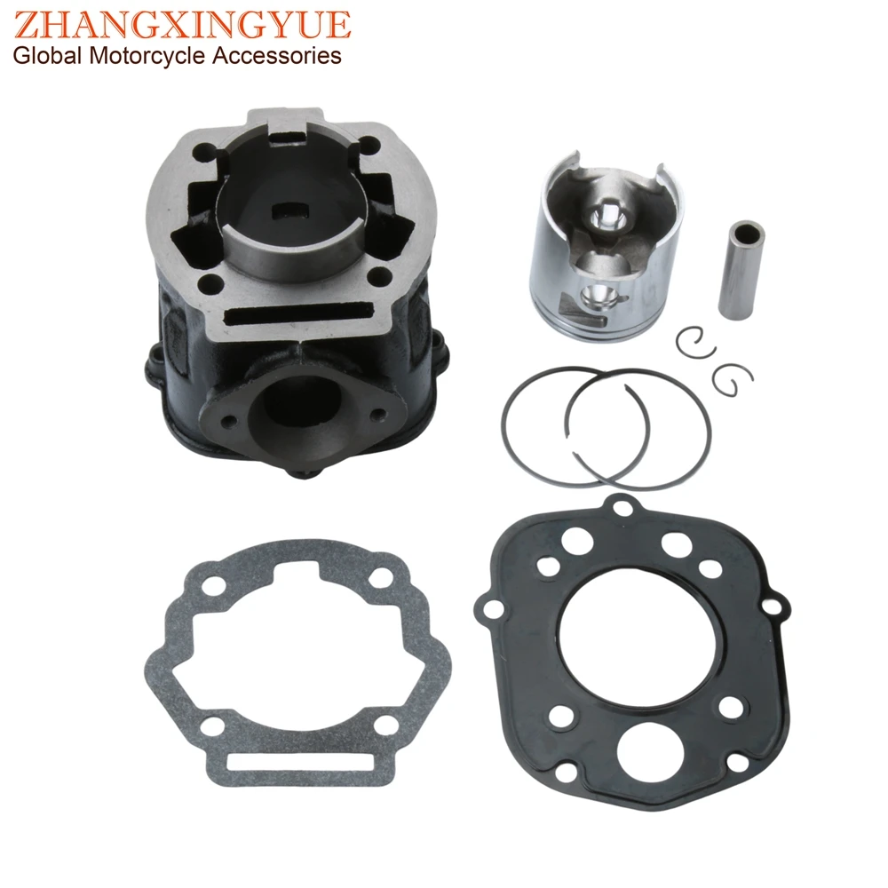 47mm 70cc Cylinder Block Kit For Gilera 50 RCR Enduro SMT SM 50cc D50B0 2-Stroke Motorcycle