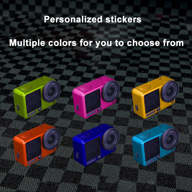 

For dji osmo action6 PVC Stickers Protective Film Fill Cover Scratch-proof Decal Skin for dji osmo action6 Action Camera Wrap