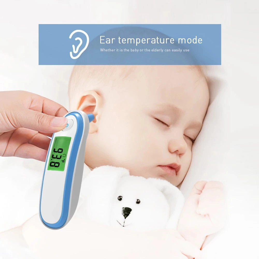 Medical Household Infrared Fever Thermometer Digital Baby Adult Non-contact Laser Body Temperature Ear Thermometer Healthy Tool