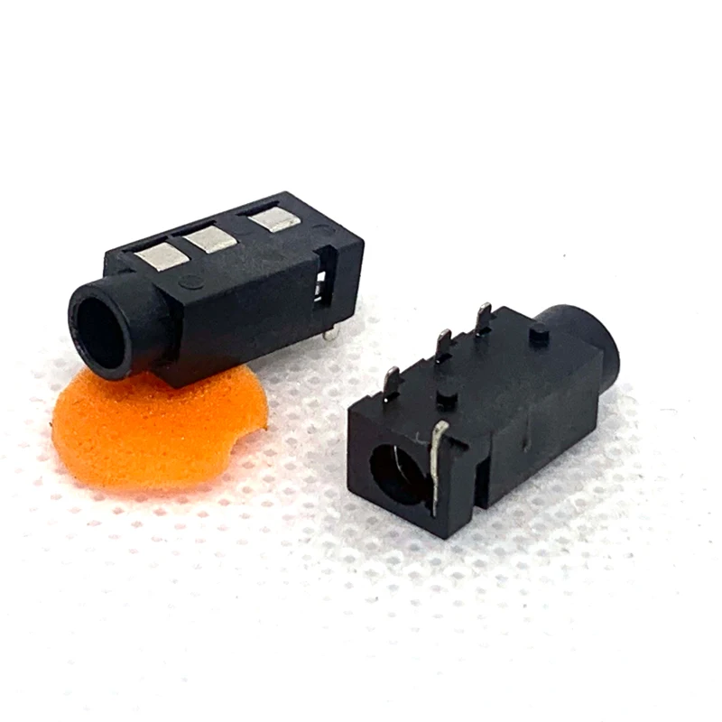20PCS PJ-320A 3.5mm Headphone Jack Socket 4 Pin Vertical DIP Through Hole PCB Mount Female Stereo Audio Connector