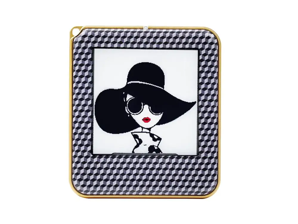 Waveshare papel eletrônico alimentado por NFC de 1,54 polegadas, sem bateria, alimentação sem fio e transferência de dados