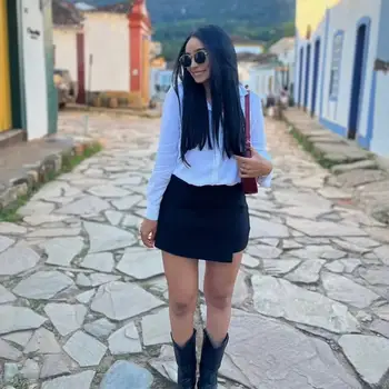 MUJER 2025 女士不對稱短裙褲 黑色高腰迷你裙短褲 女士休閒百慕達短褲 女士夏季短裙褲 8 最佳銷售 女式短裙 - №1