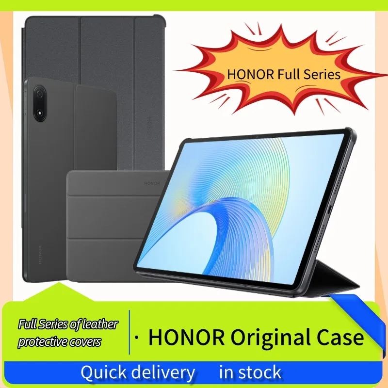 

Оригинальный чехол Honor Magicpad 2, чехол Honor Pad 9 v9, 10 x8a x9, откидной чехол, темно-серый, защитный чехол