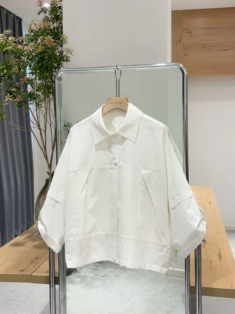 ノーシャオ・ラ 本格サマー2025新ブランドVホームハイエンドライン多用途軽量日焼け止めジャケット通勤スリーパースリッパ...