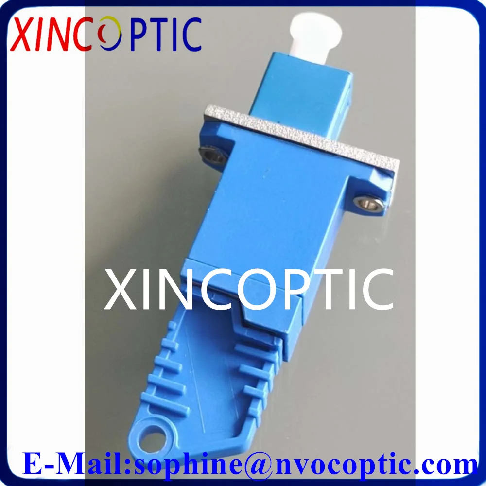 5Pcs FTTH Solution Hybrid Simplex E2K/APC-FC Metal E2000UPC Plastic Female to FC Male Optical Coupler Fiber Adaptor Connector