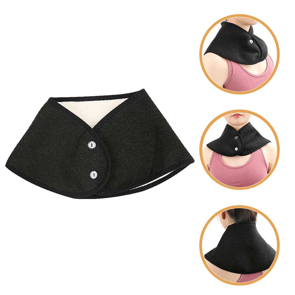 

Women Scarf Neck Protection Cloak Women's Faux Wrap Comfortable Polyester Miss