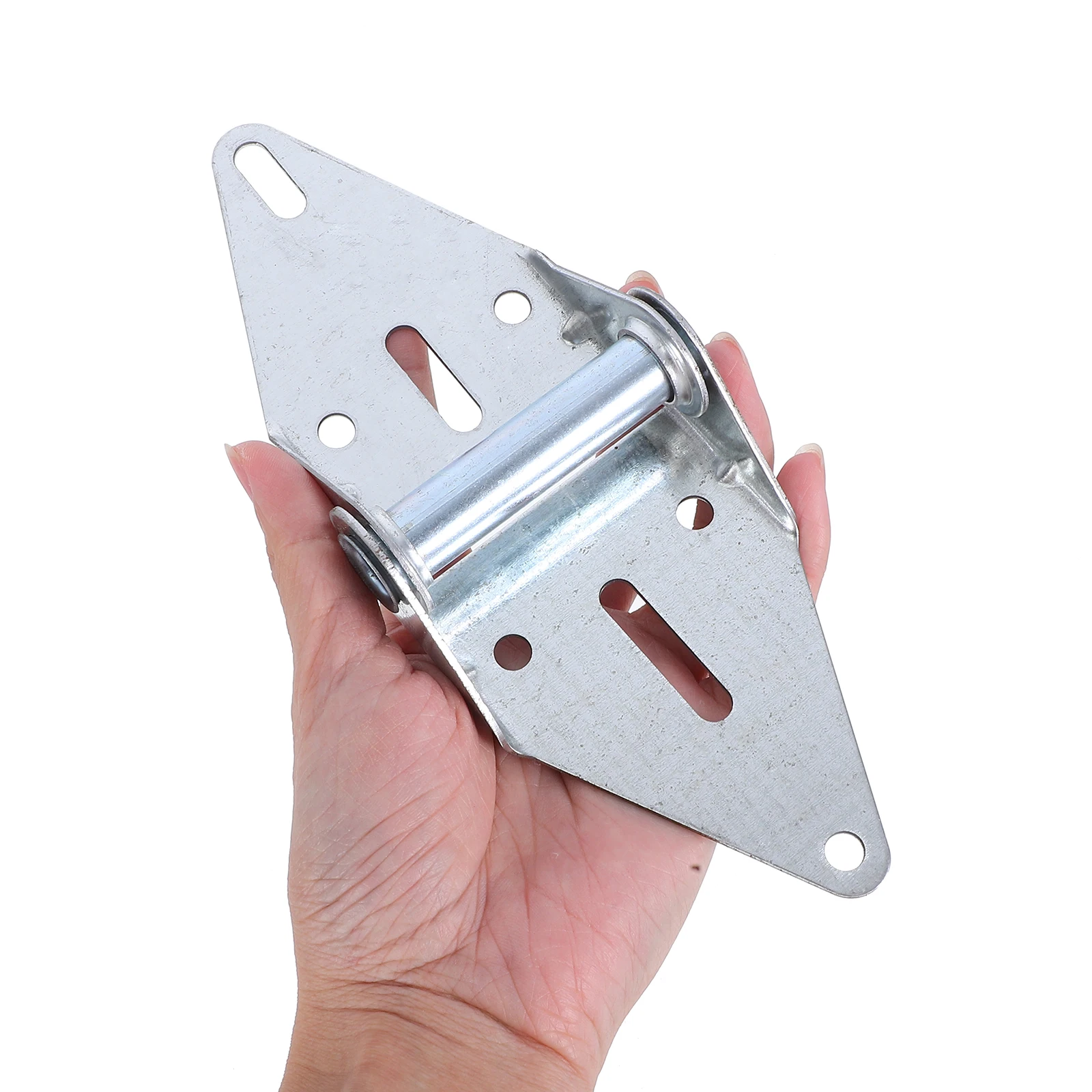 

2pcs Garage Door Hinges Heavy Duty High Load Capacity Metal Garage Door Bracket For Residential Light Commercial Use Track