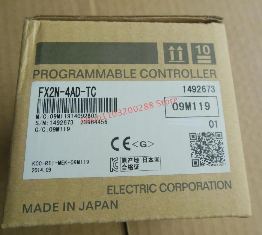 1PCS FX2N-4AD/TC FX2N-4AD-TC FX2N4ADTC New In Box Brand PLC Module