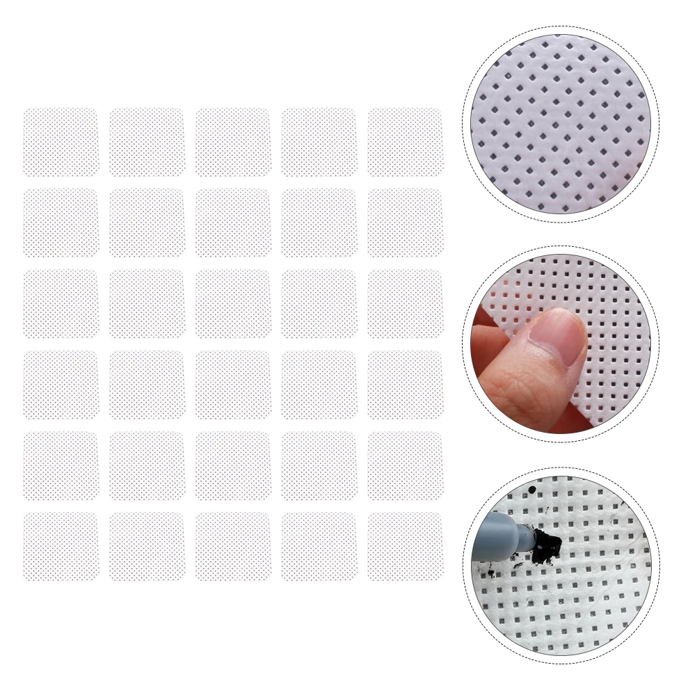 

1000 Pcs Bulk Glue Bottle Cleaning Cotton Pads Lash Remover Reusable Rounds Non-woven Fabric