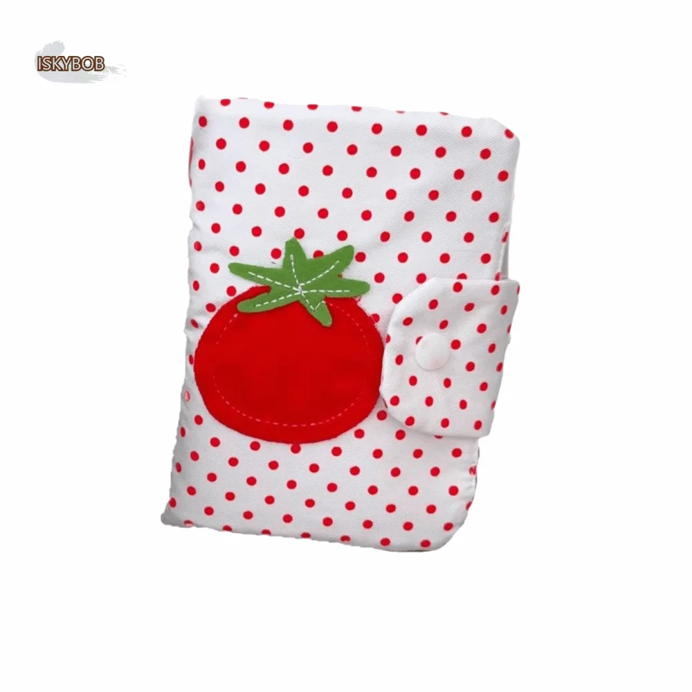 

Multifunctional Passport Bag Ticket Holder Tomato Passport Clip Card Case Airplane Check-in Storage Card Bag Travel Accessories