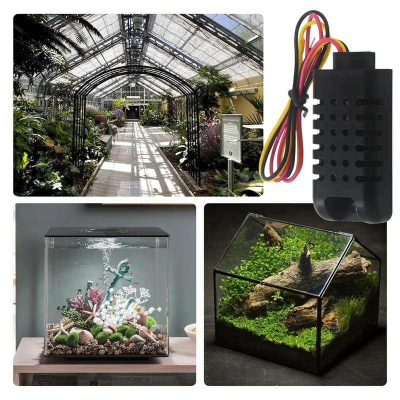 Sensor digital capacitivo de temperatura e umidade AB46-DHT21/AM2301, módulo sensor de umidade e temperatura DHT21 2 pacotes