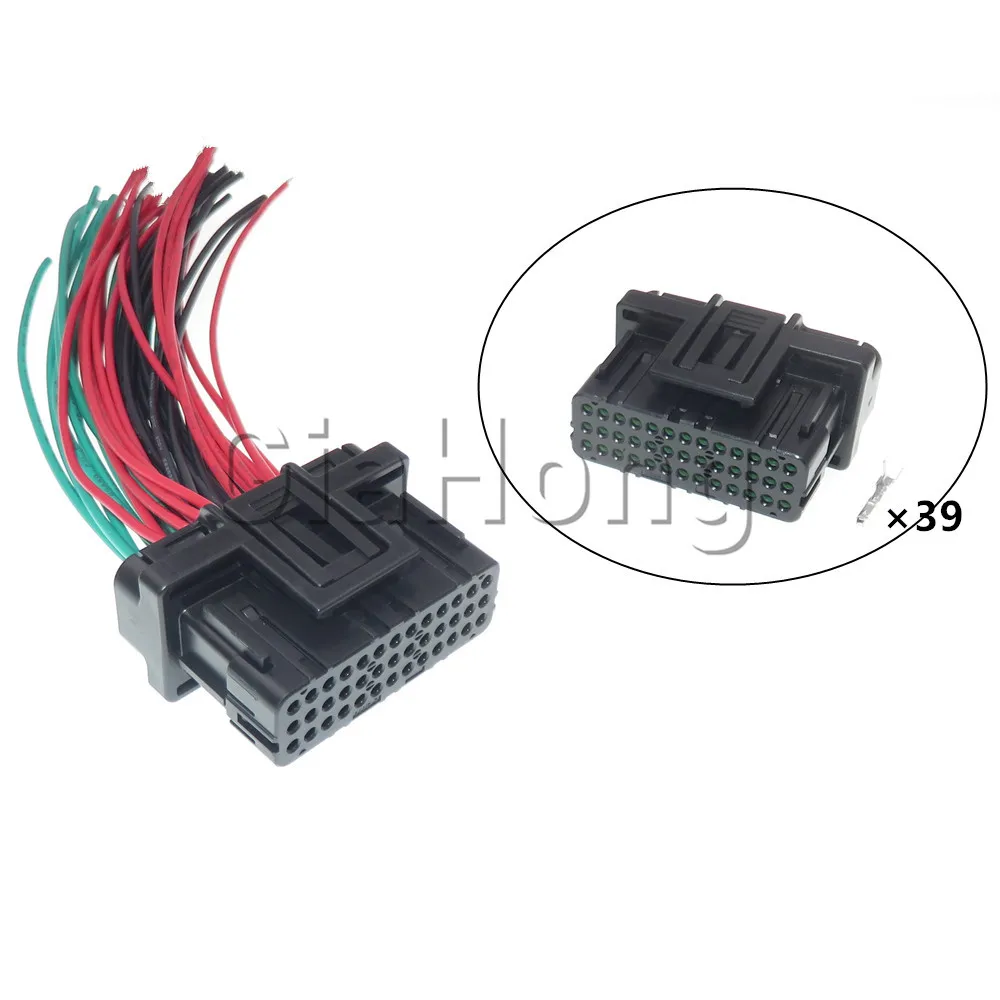 

1 Set 39 Ways AC Assembly Car ECU Module Socket Auto Connector Wire Harness